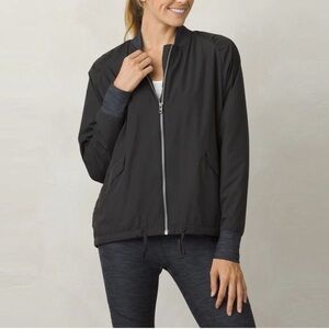 Prana Women's Black Center Jacket Softshell size small